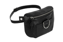 Cargar imagen en el visor de la galería, CANGURERA ENZO NEGRA