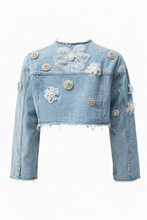 Cargar imagen en el visor de la galería, EYE JACKET DENIM
