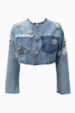 Cargar imagen en el visor de la galería, EYE JACKET DENIM
