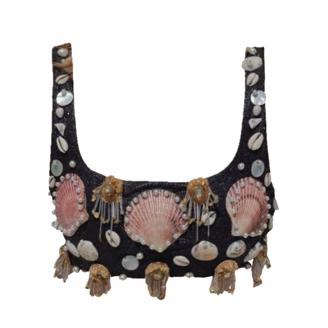 TOP SIRENA NEGRO