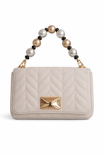 Cargar imagen en el visor de la galería, BOLSO ACOLCHADO BEIGE
