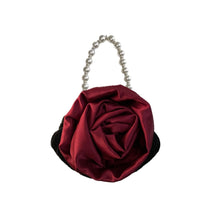 Cargar imagen en el visor de la galería, BOLSO ROSE BURGUNDY
