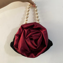 Cargar imagen en el visor de la galería, BOLSO ROSE BURGUNDY
