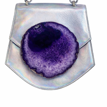 Cargar imagen en el visor de la galería, BOLSO GEODA PLATA
